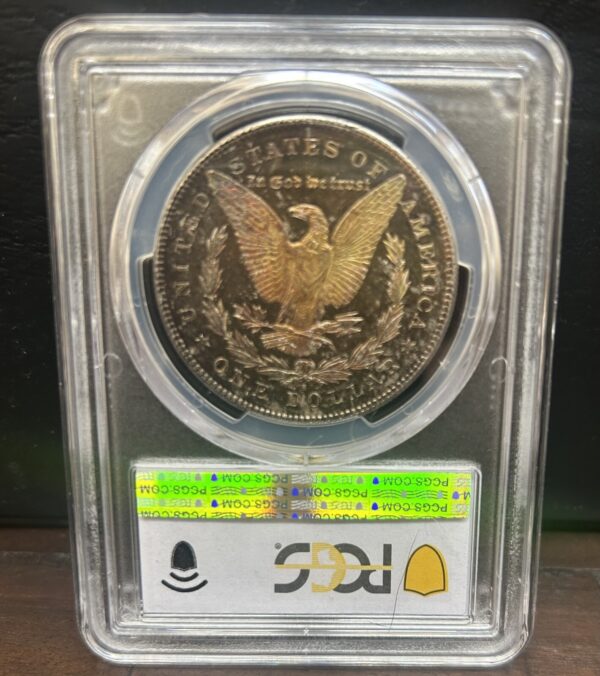 1878 S Morgan PCGS MS64PL - Near DMPL - Unreal Monster Toning - One of a Kind! - Image 3