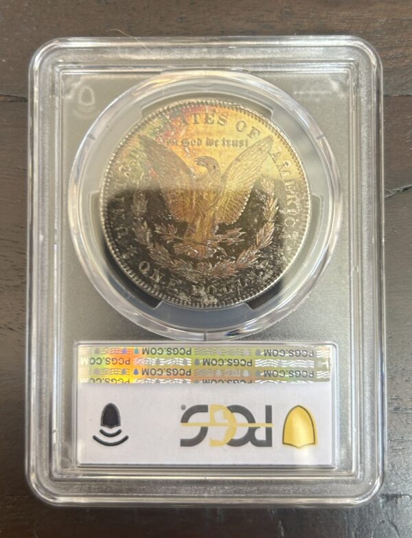 1878 S Morgan PCGS MS64PL - Near DMPL - Unreal Monster Toning - One of a Kind! - Image 5